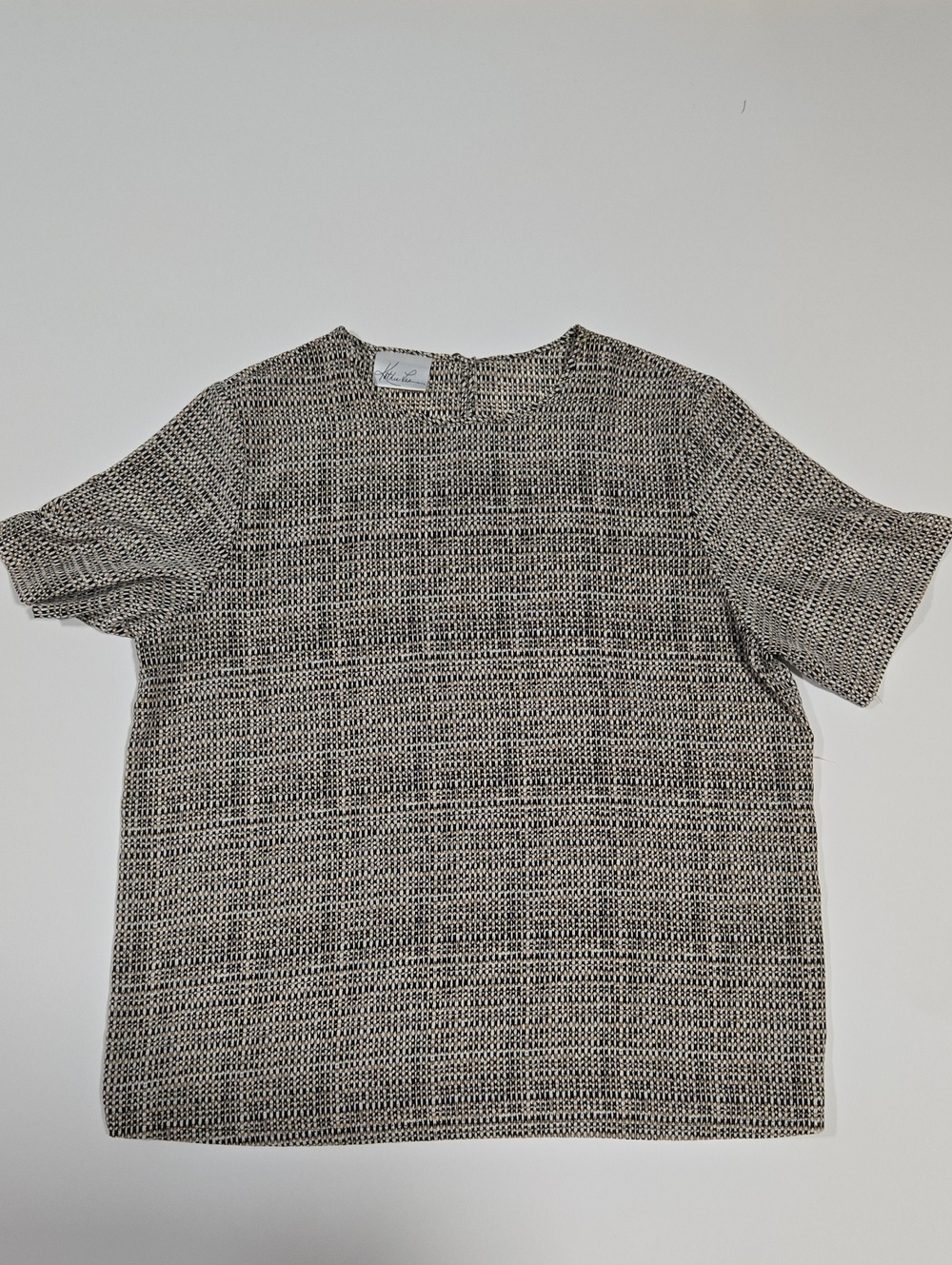Kathie Lee Collection Short Sleeve Blouse